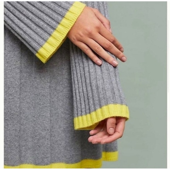 Anthropologie Arseneau Bell Sleeve Sweater Dress NWT Size XS - Picture 4 of 13